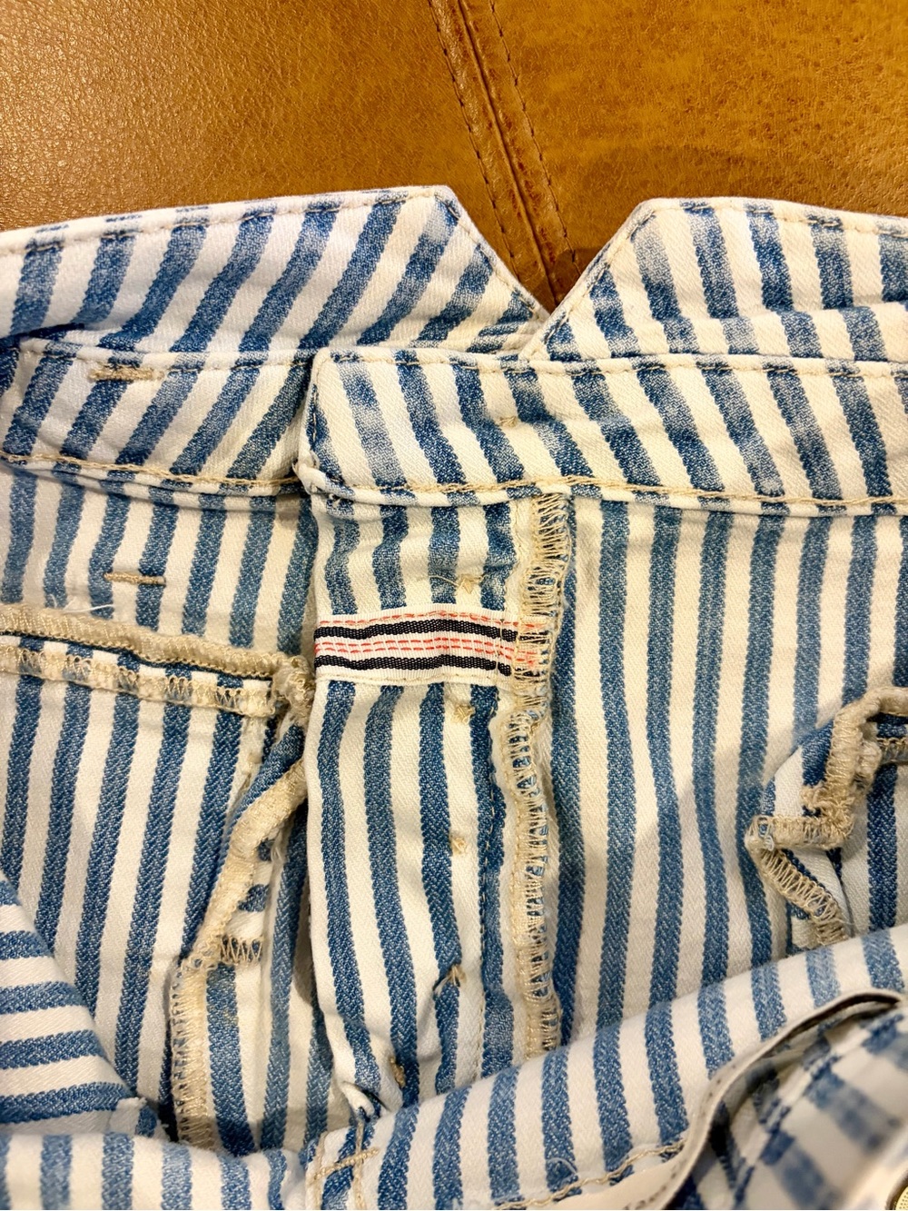 Anthropologie Pilcro Ultra High-Rise Patch Pocket Denim Shorts - Picture 8 of 13